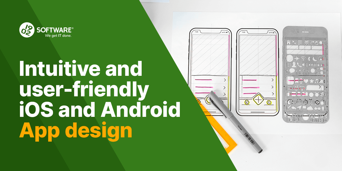 iOS and Android app design — modern, intuitive, and user-friendly UI/UX
